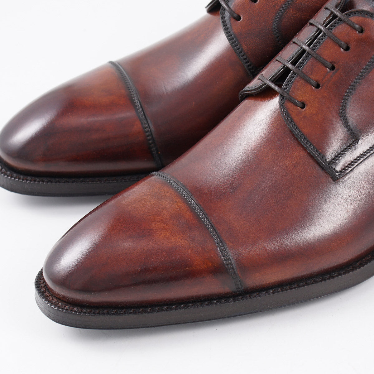 di Bianco 'Monza' Museum Calf Derby - Top Shelf Apparel
