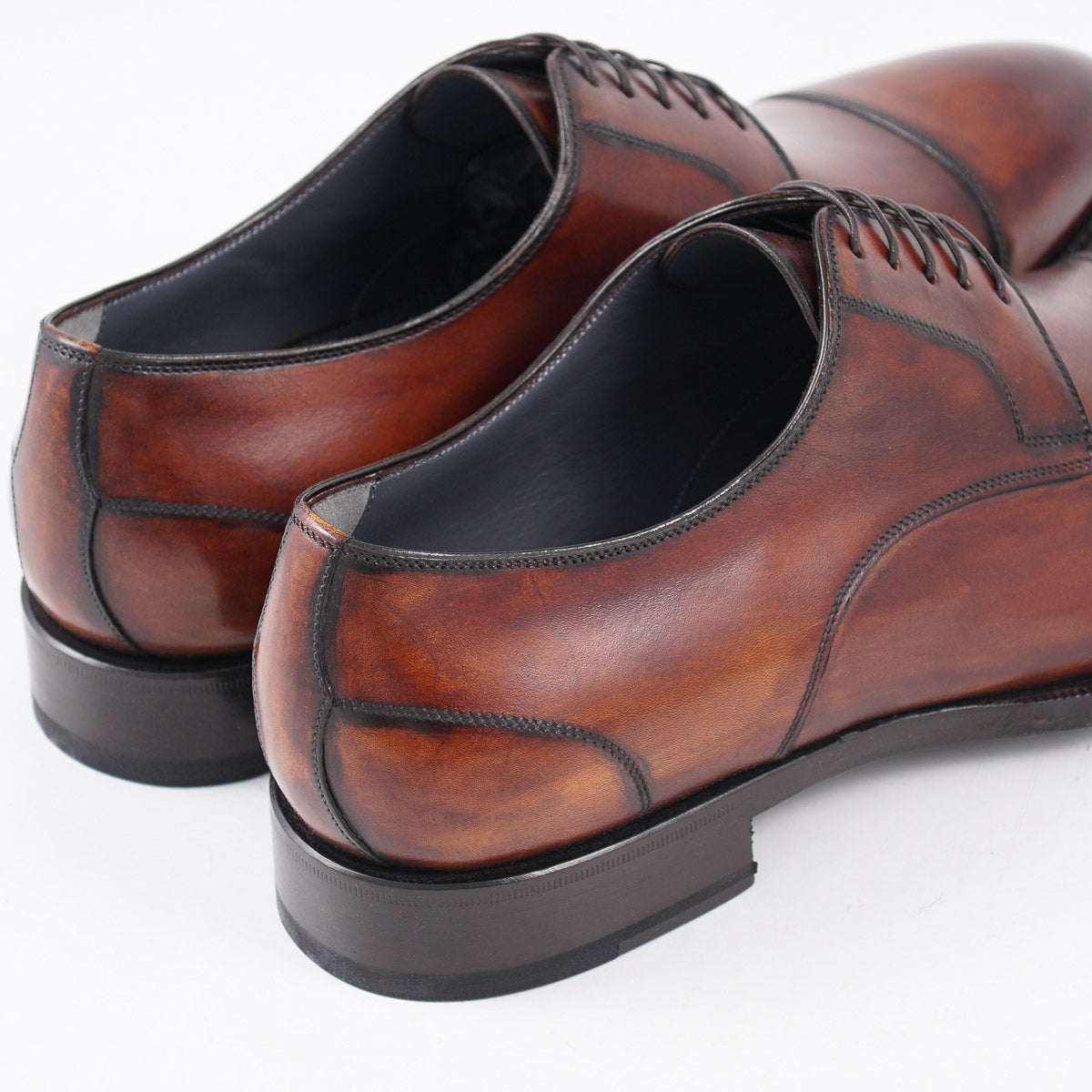 di Bianco 'Monza' Museum Calf Derby - Top Shelf Apparel