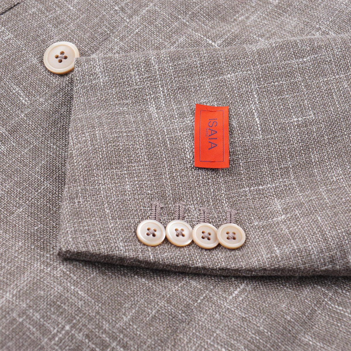 Isaia Slim Wool-Silk-Linen Sport Coat - Top Shelf Apparel