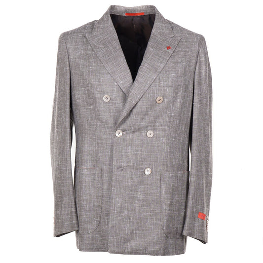 Isaia Slim Wool-Silk-Linen Sport Coat - Top Shelf Apparel