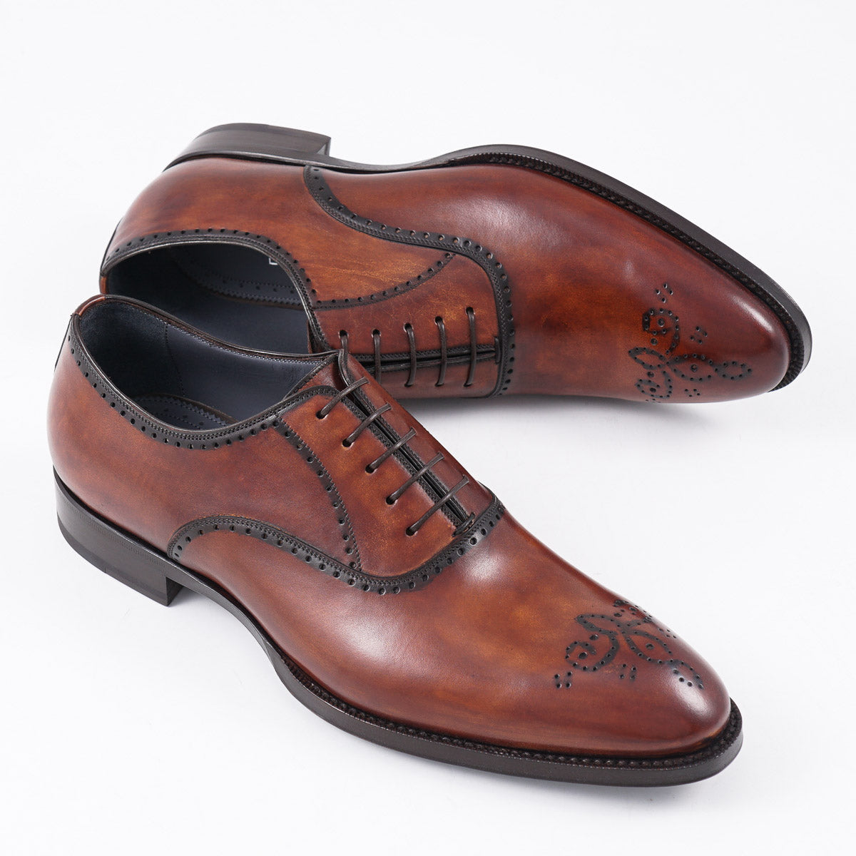 di Bianco 'Ancona' Museum Calf Oxford - Top Shelf Apparel