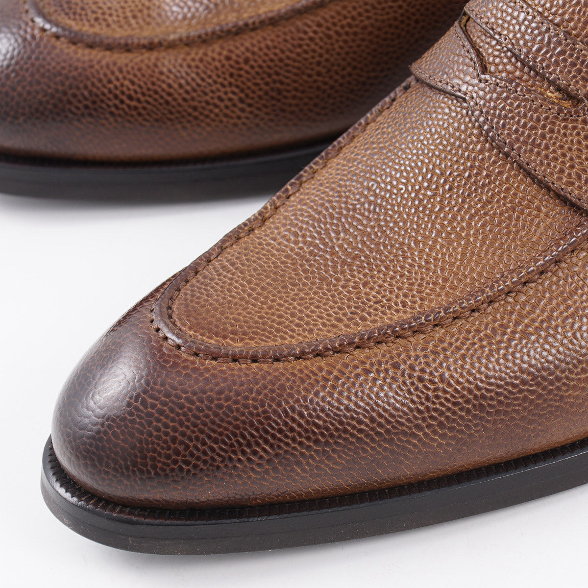 di Bianco 'Brera' Pebbled Leather Loafer - Top Shelf Apparel