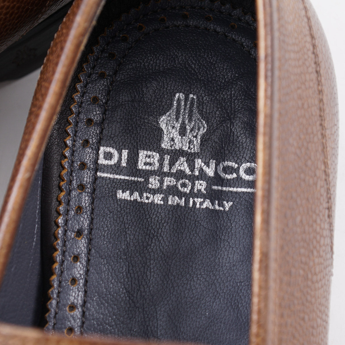 di Bianco 'Brera' Pebbled Leather Loafer - Top Shelf Apparel
