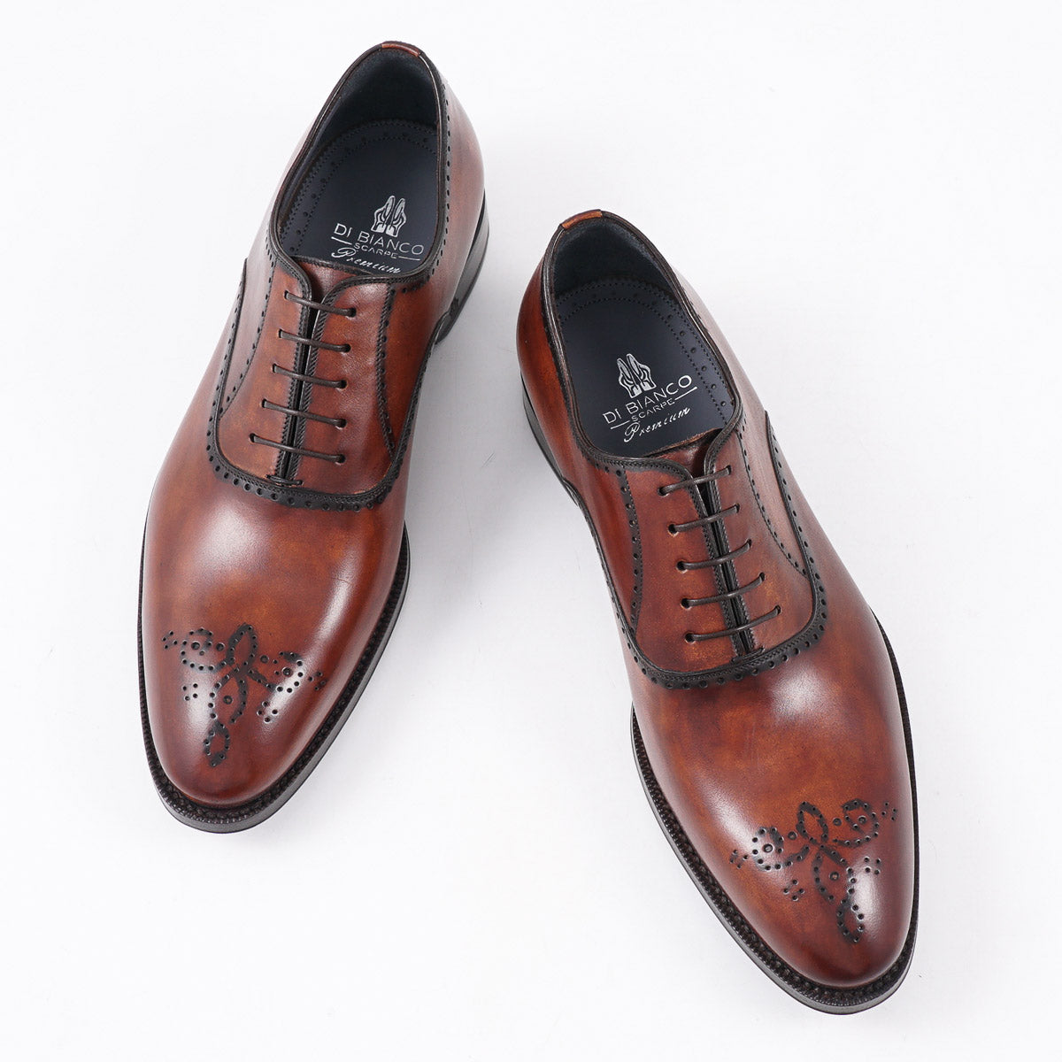 di Bianco 'Ancona' Museum Calf Oxford - Top Shelf Apparel