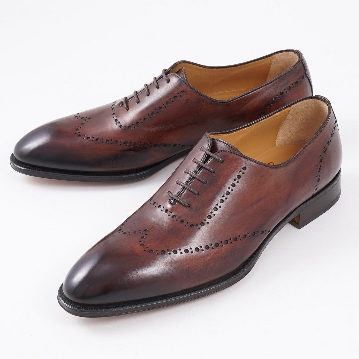 di Bianco Antiqued Leather Wholecut - Top Shelf Apparel