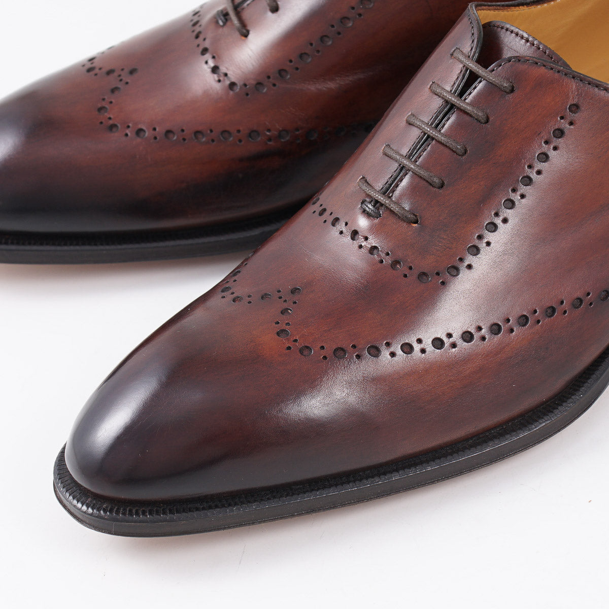 di Bianco Antiqued Leather Wholecut - Top Shelf Apparel