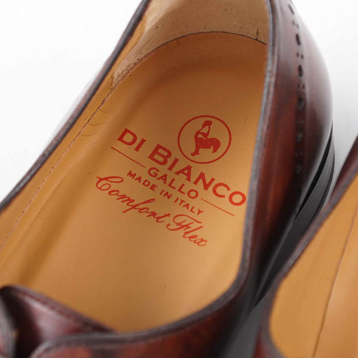 di Bianco Antiqued Leather Wholecut - Top Shelf Apparel