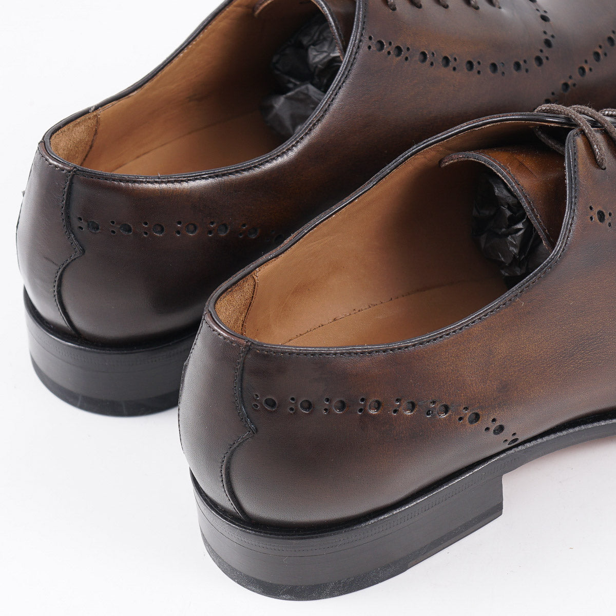 di Bianco Antiqued Leather Wholecut - Top Shelf Apparel