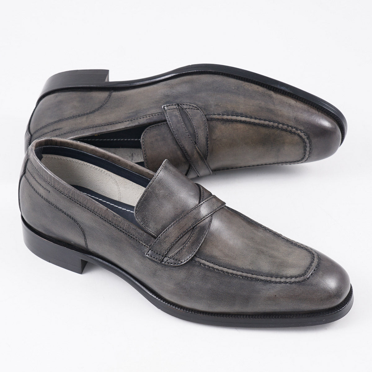 di Bianco Manzoni Unlined Leather Loafer Top Shelf Apparel