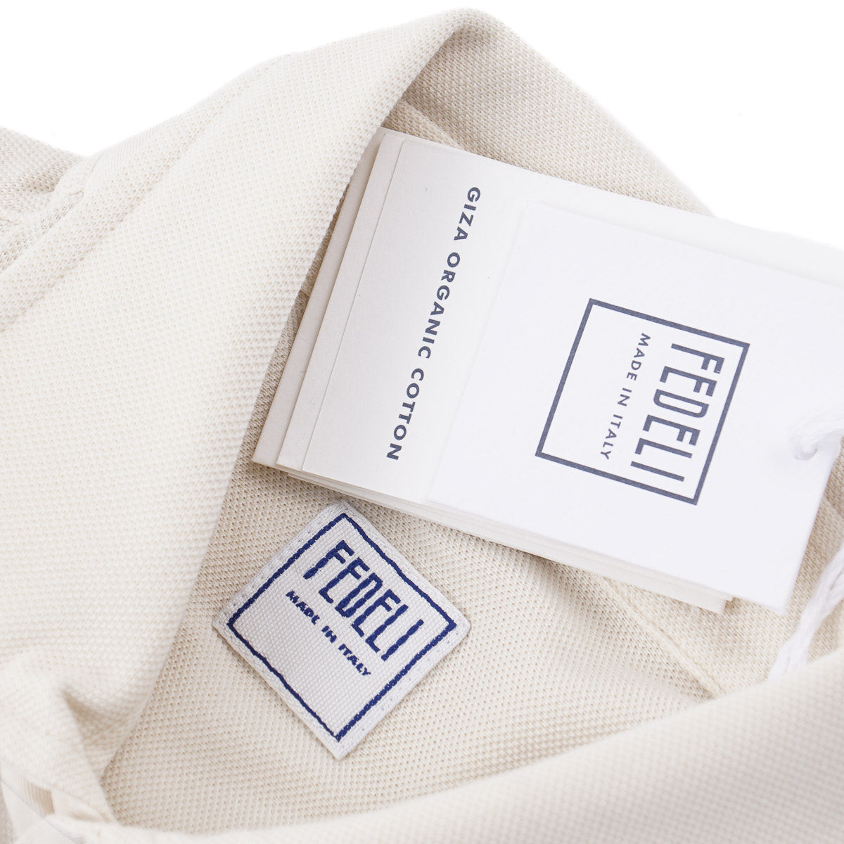 Fedeli Long Sleeve Pique Cotton Shirt - Top Shelf Apparel