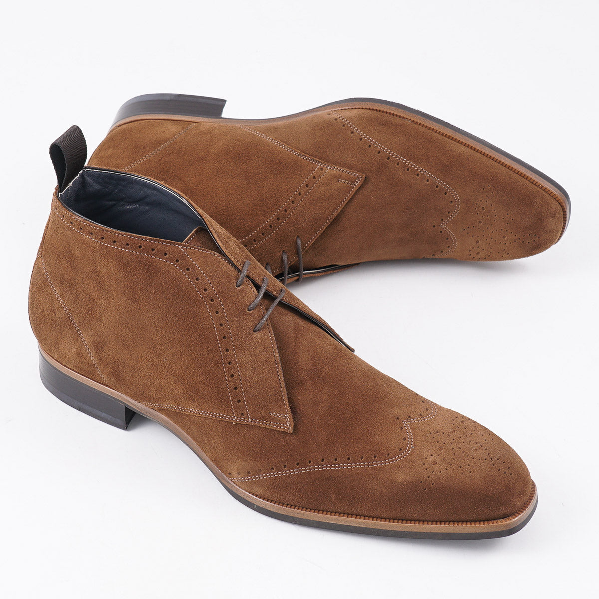 di Bianco 'Cuneo' Calf Suede Boot - Top Shelf Apparel