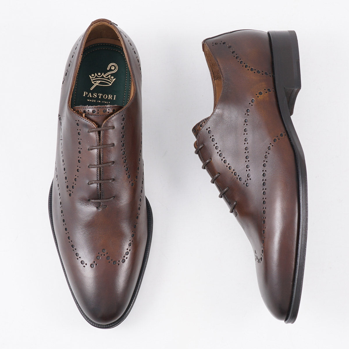 Pastori 'Augustus' Wholecut Balmoral - Top Shelf Apparel