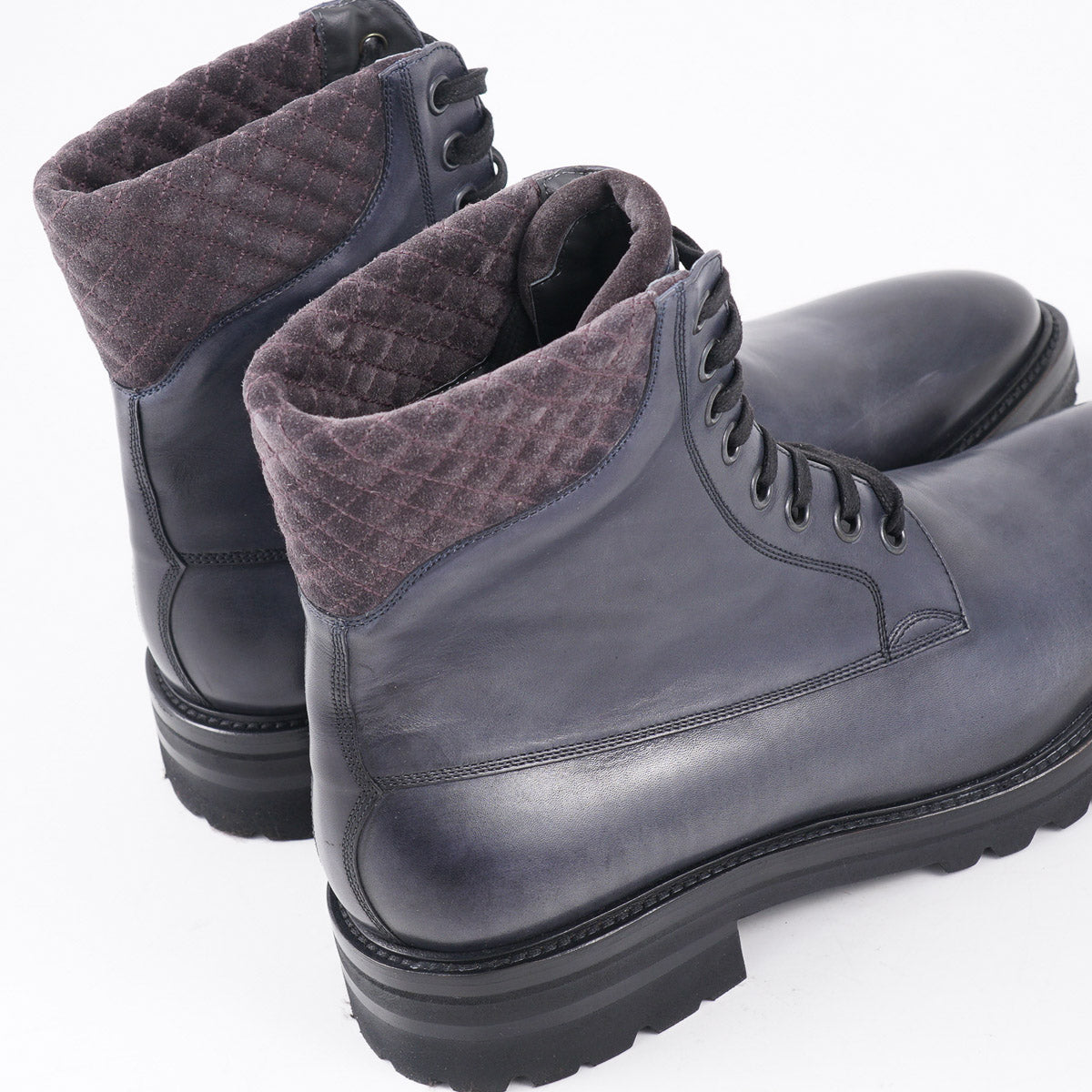 di Bianco 'Torino' Leather Combat Boot - Top Shelf Apparel