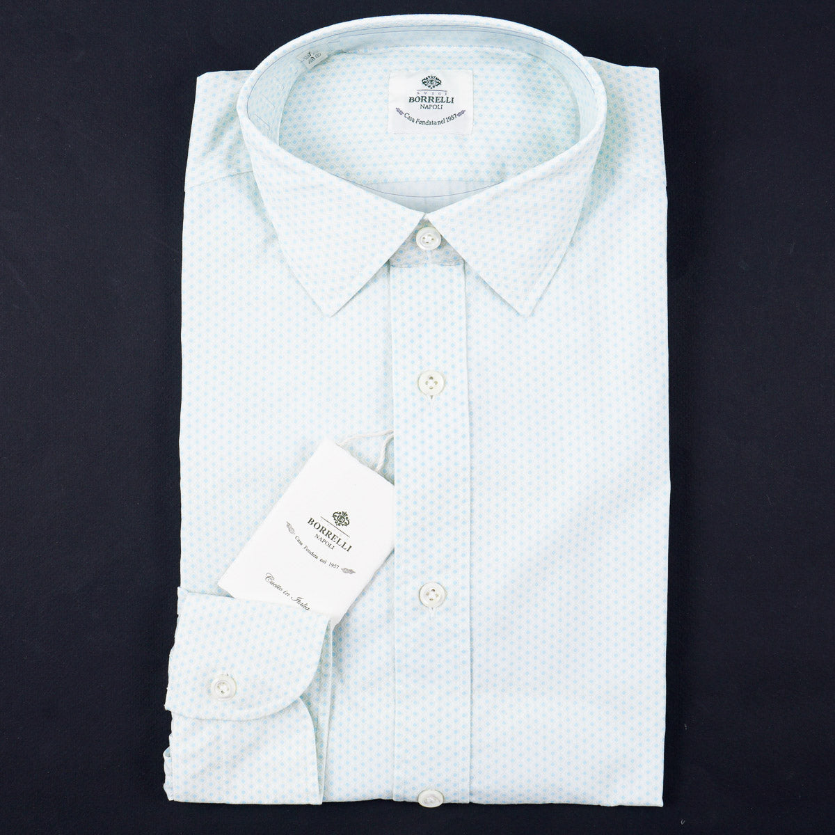 Luigi Borrelli Slim-Fit Printed Shirt - Top Shelf Apparel
