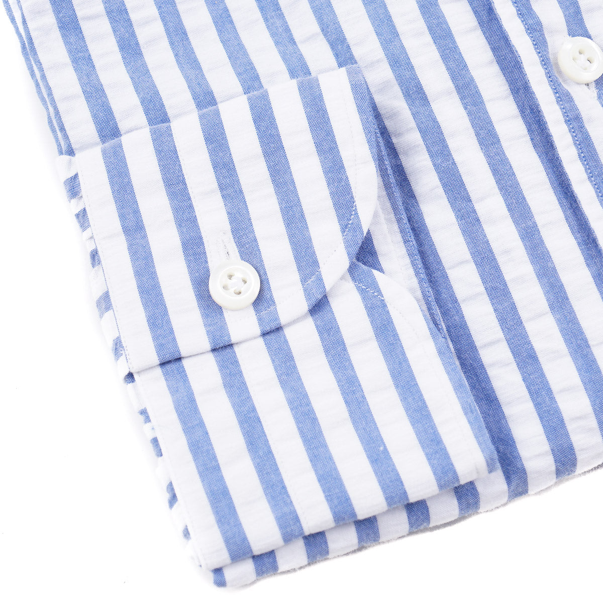 Luigi Borrelli Lightweight Seersucker Shirt - Top Shelf Apparel