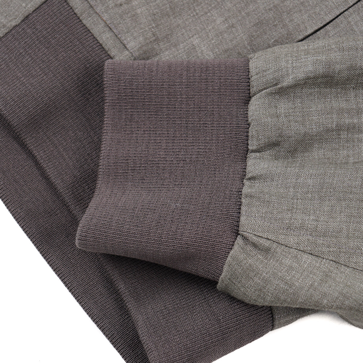 Finamore Unlined Linen Bomber Jacket - Top Shelf Apparel