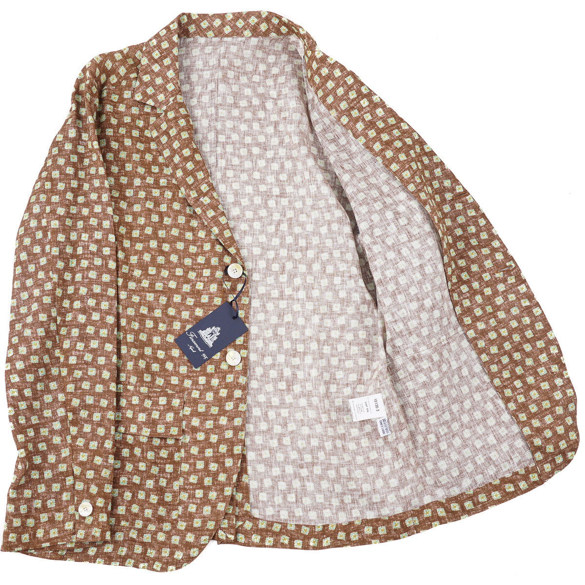 Finamore Deconstructed Casual Linen Blazer - Top Shelf Apparel