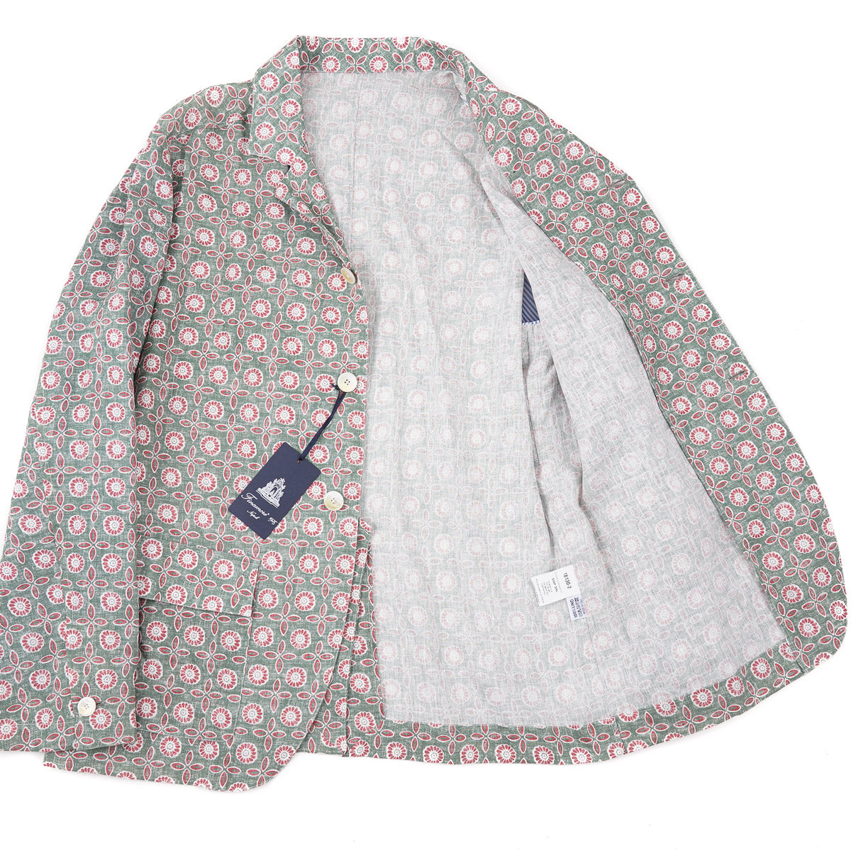 Finamore Deconstructed Casual Linen Blazer - Top Shelf Apparel