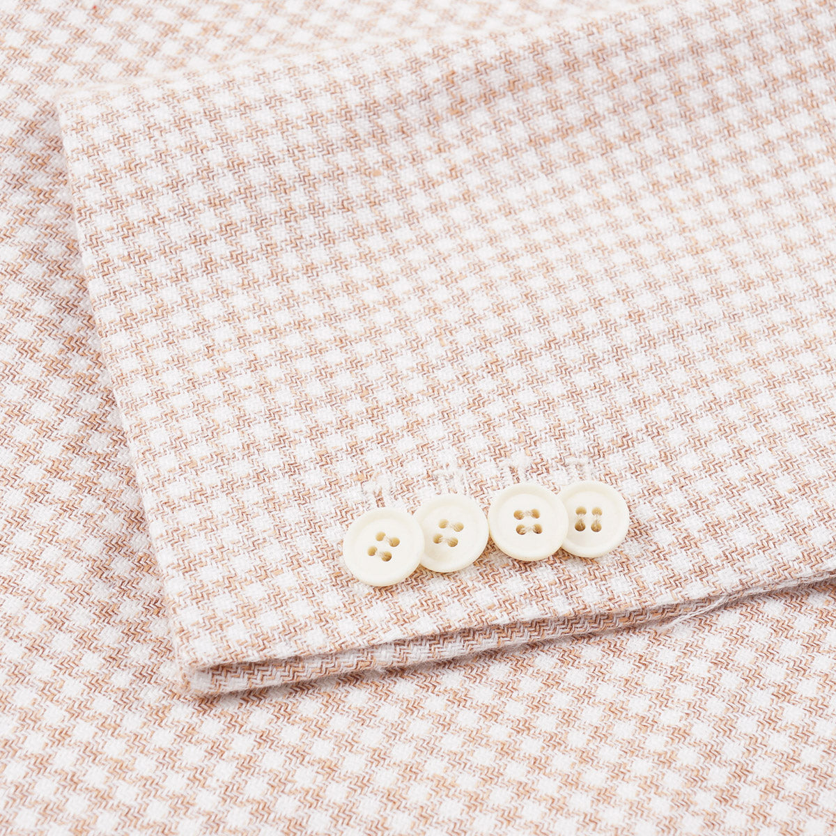 Sartorio Houndstooth Linen-Wool Sport Coat - Top Shelf Apparel