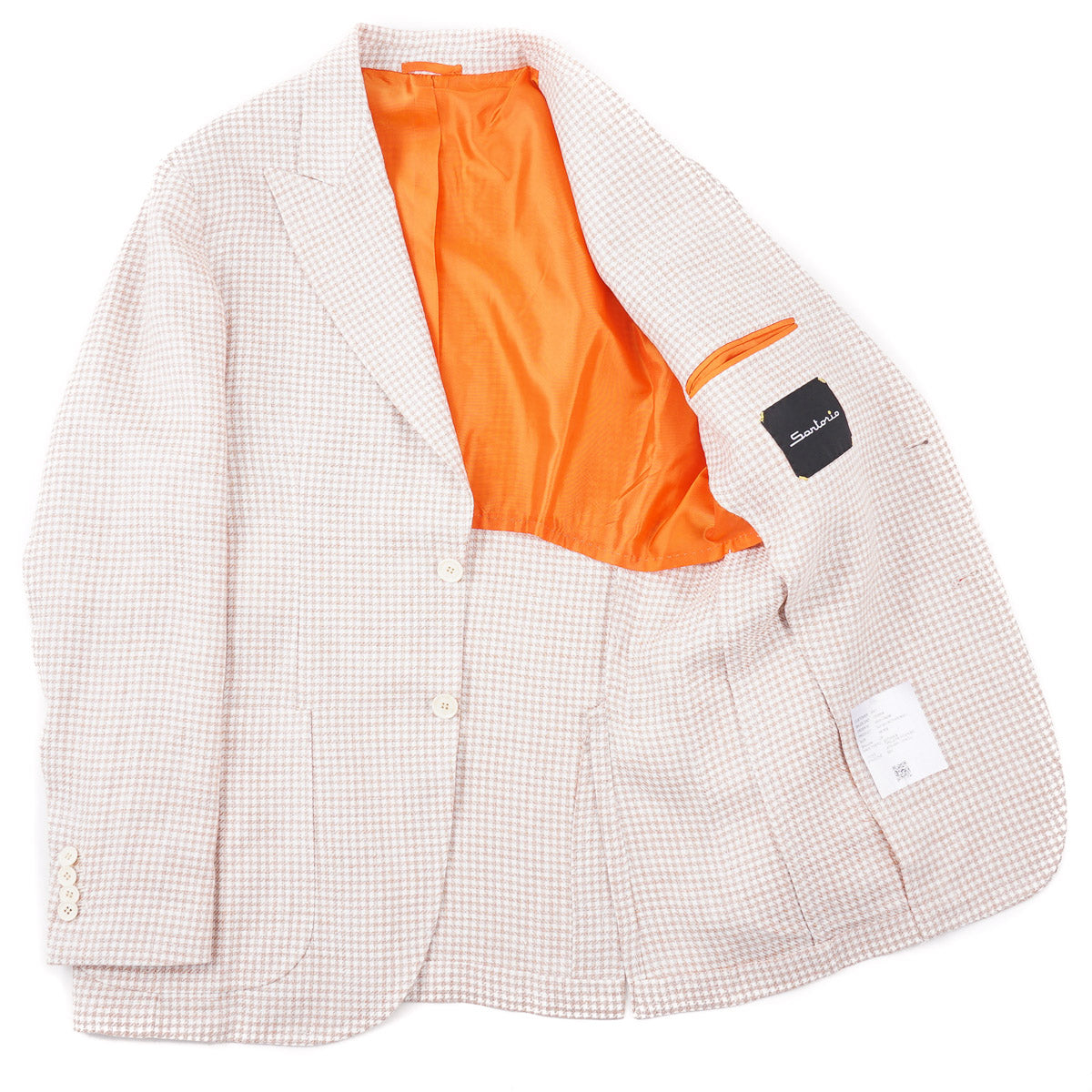 Sartorio Houndstooth Linen-Wool Sport Coat - Top Shelf Apparel