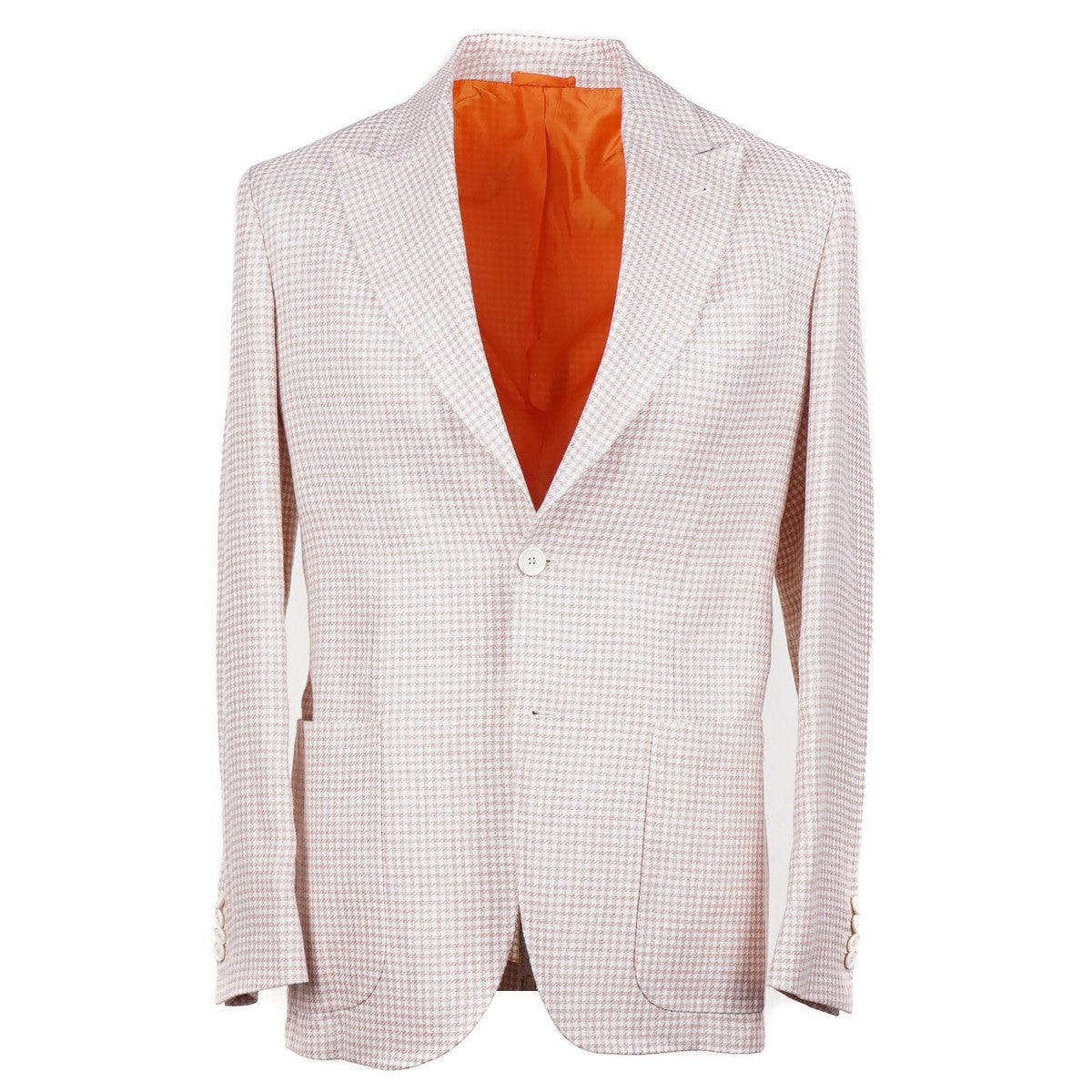 Sartorio Houndstooth Linen-Wool Sport Coat - Top Shelf Apparel