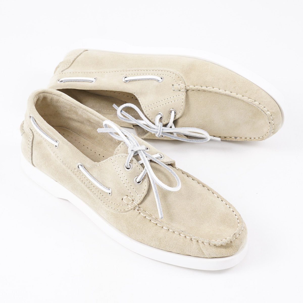 Sartorio Calf Suede Boat Shoes - Top Shelf Apparel