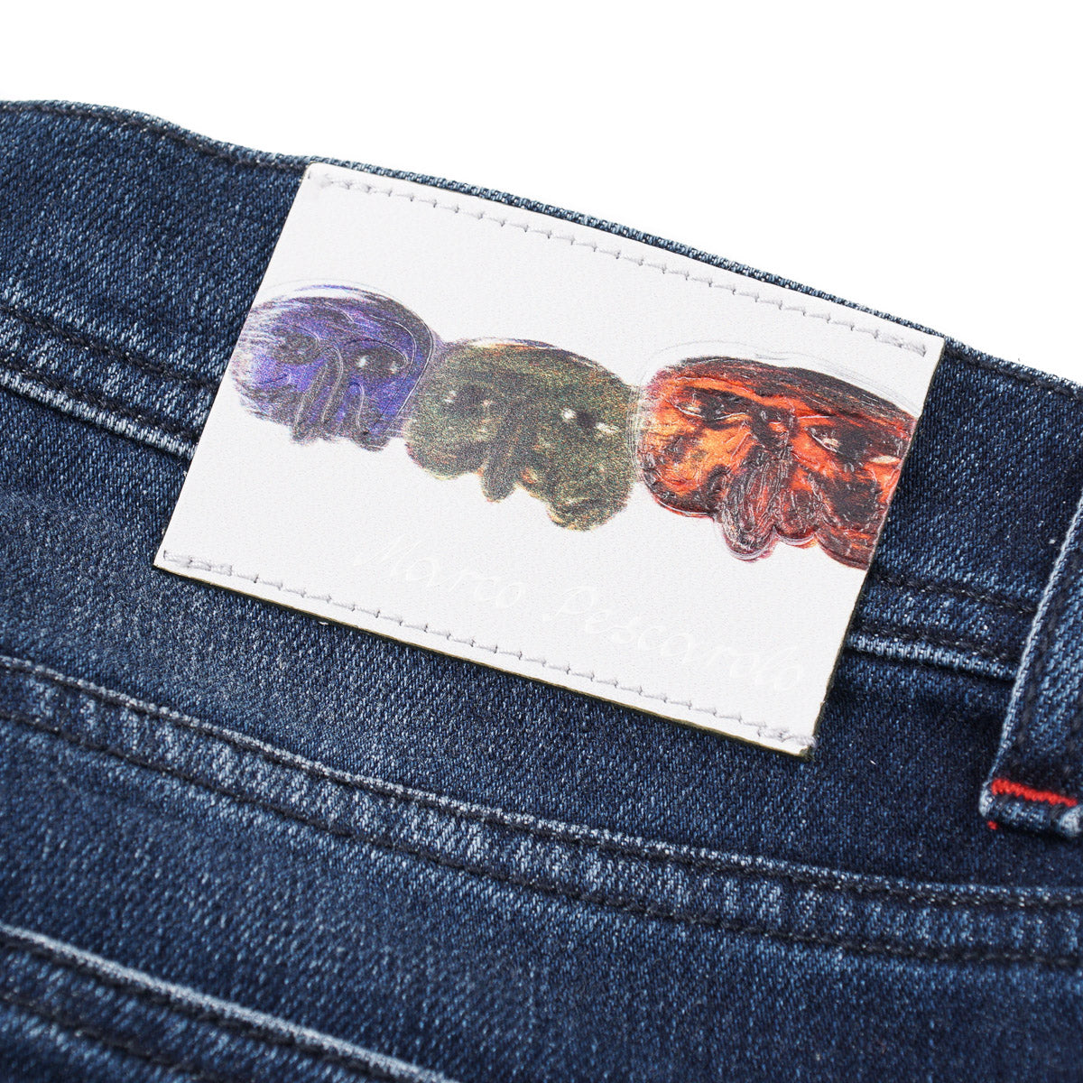 Marco Pescarolo Slim-Fit Denim Jeans - Top Shelf Apparel