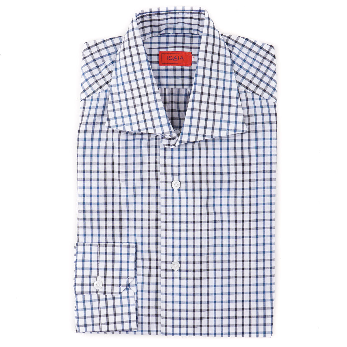 Isaia Tailored-Fit 'Mix' Cotton Shirt - Top Shelf Apparel