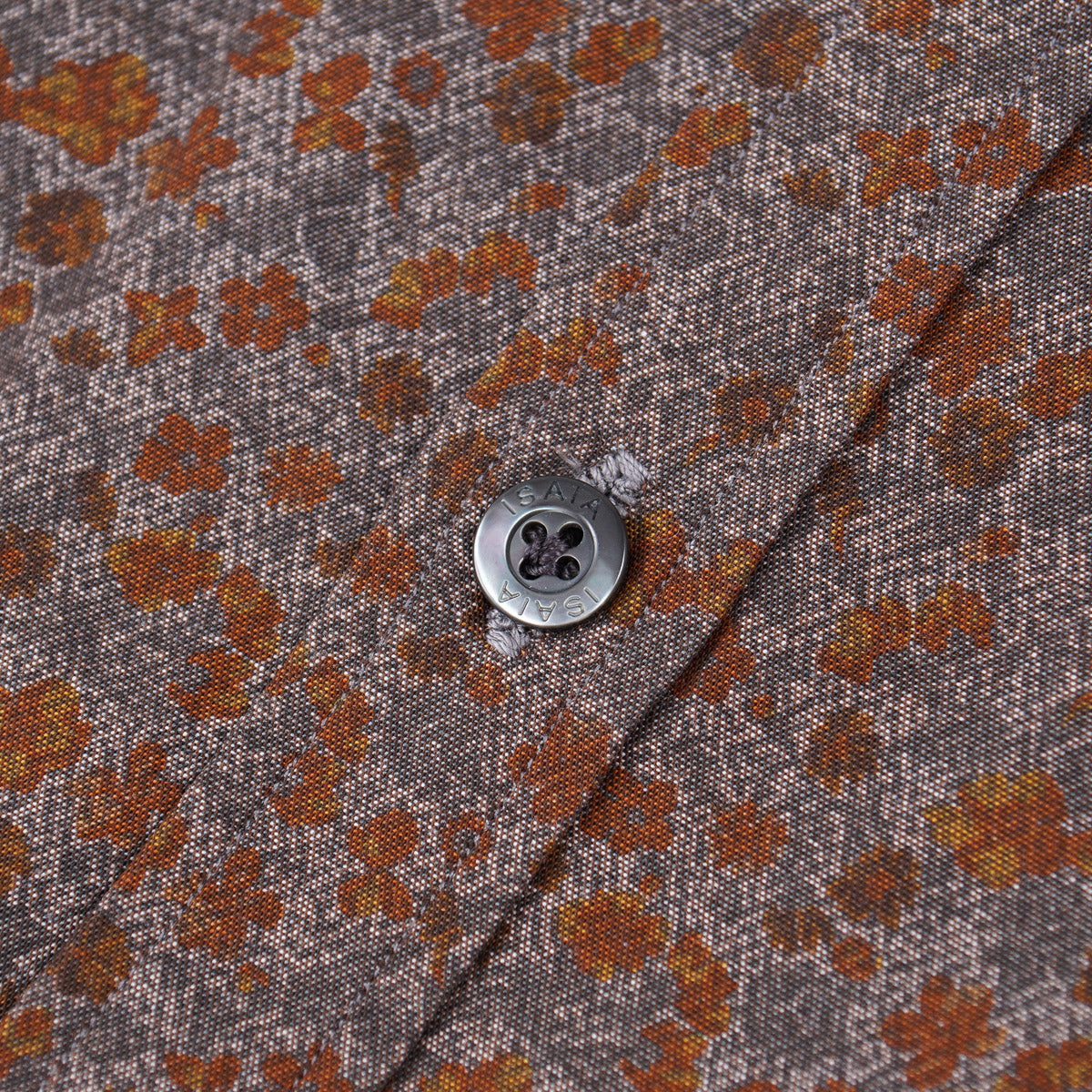 Isaia Slim-Fit Printed Cotton Shirt - Top Shelf Apparel