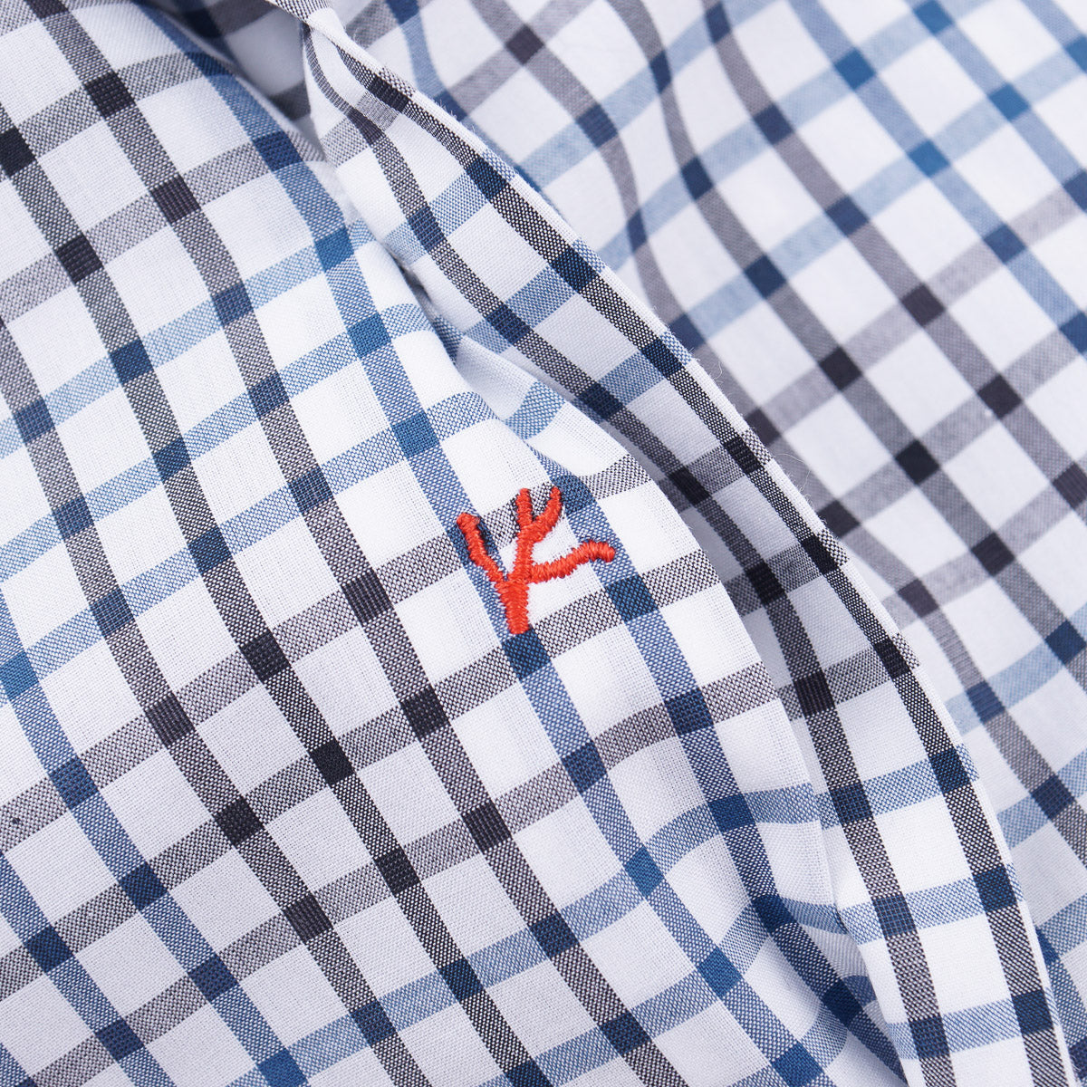 Isaia Tailored-Fit 'Mix' Cotton Shirt - Top Shelf Apparel