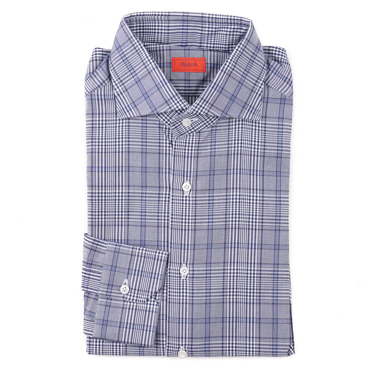 Isaia Trim-Fit 'Mix' Cotton Shirt - Top Shelf Apparel