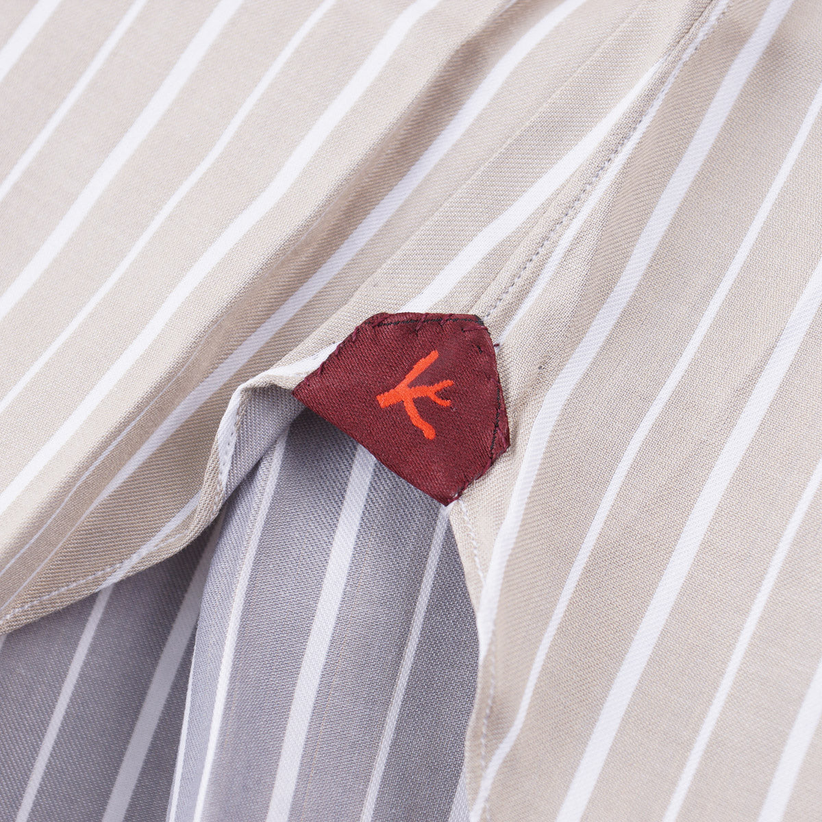 Isaia Trim-Fit 'Mix' Cotton Shirt - Top Shelf Apparel