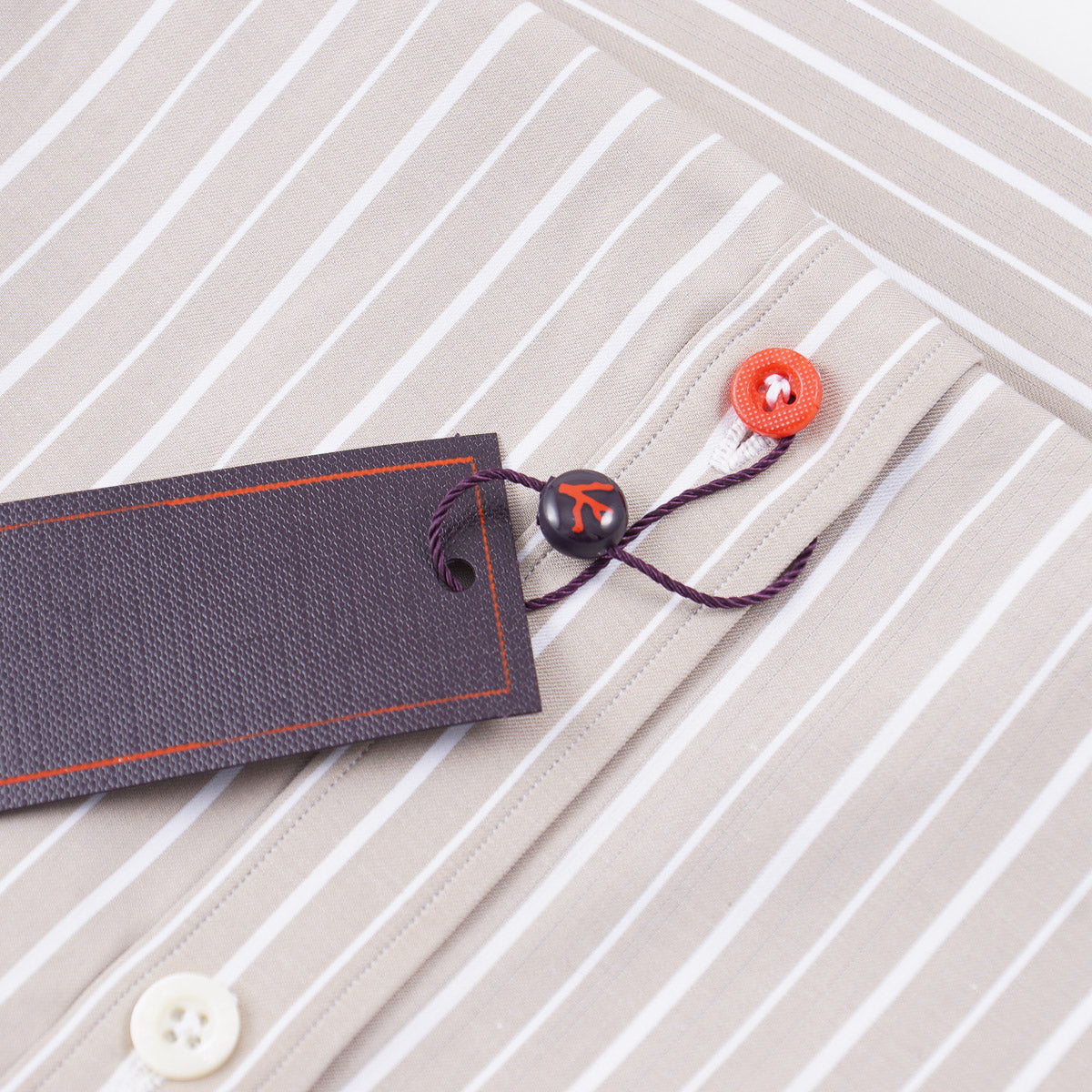 Isaia Trim-Fit 'Mix' Cotton Shirt - Top Shelf Apparel