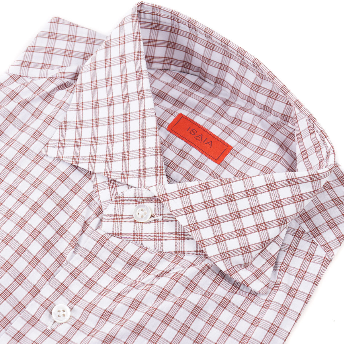 Isaia 'Italia' Regular-Fit Cotton Shirt - Top Shelf Apparel