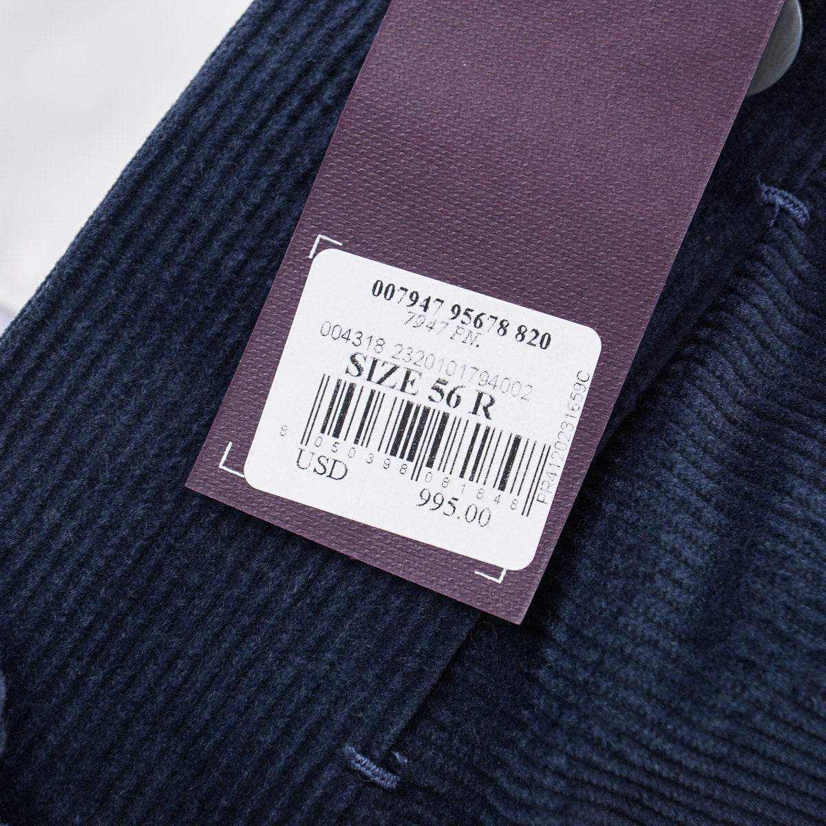 Isaia Slim-Fit Corduroy Dress Pants - Top Shelf Apparel