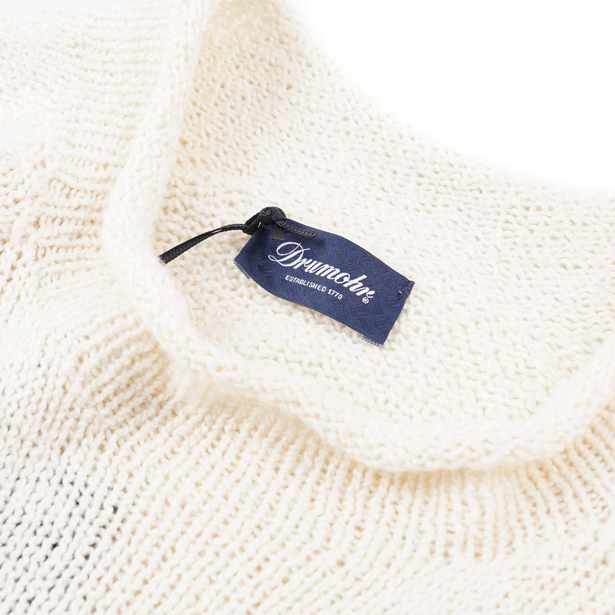 Drumohr Soft Knit Cotton Sweater - Top Shelf Apparel