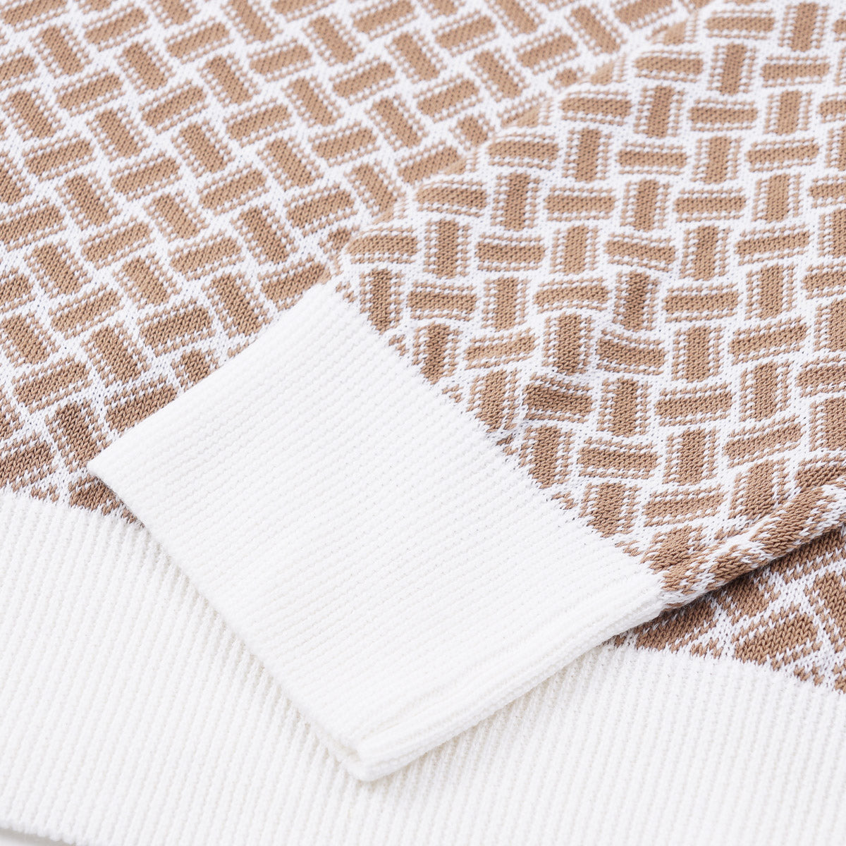 Drumohr Biscottino Linen-Cotton Sweater - Top Shelf Apparel