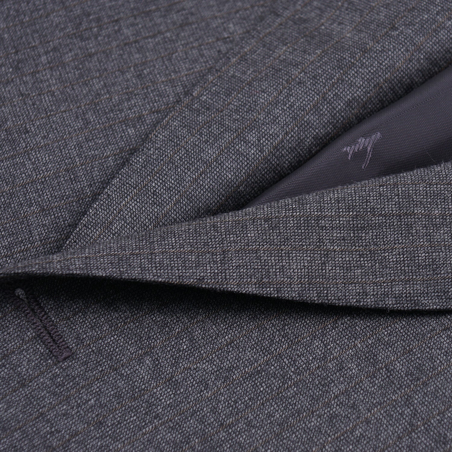 Isaia Classic-Fit Gray Stripe Wool Suit - Top Shelf Apparel