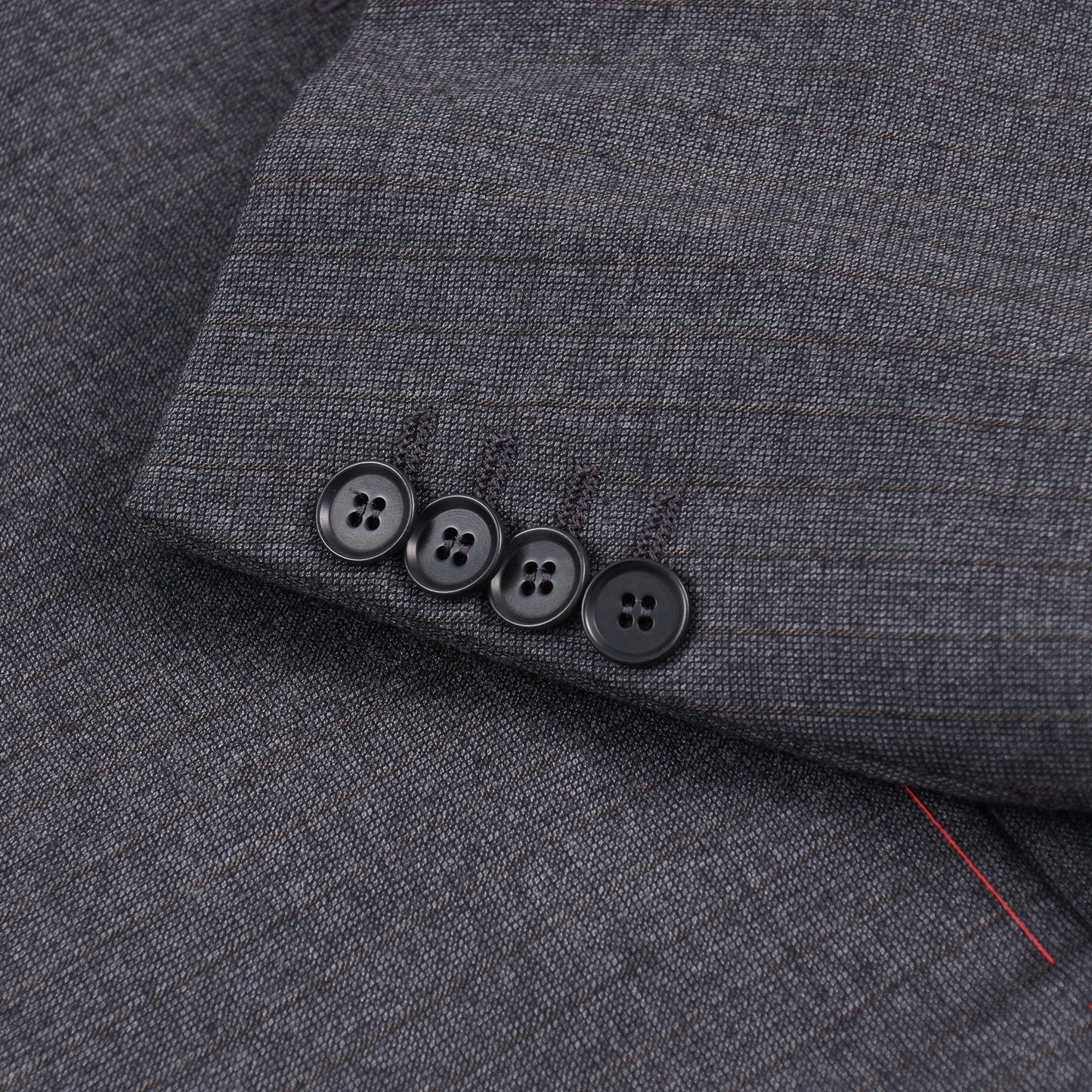 Isaia Classic-Fit Gray Stripe Wool Suit - Top Shelf Apparel