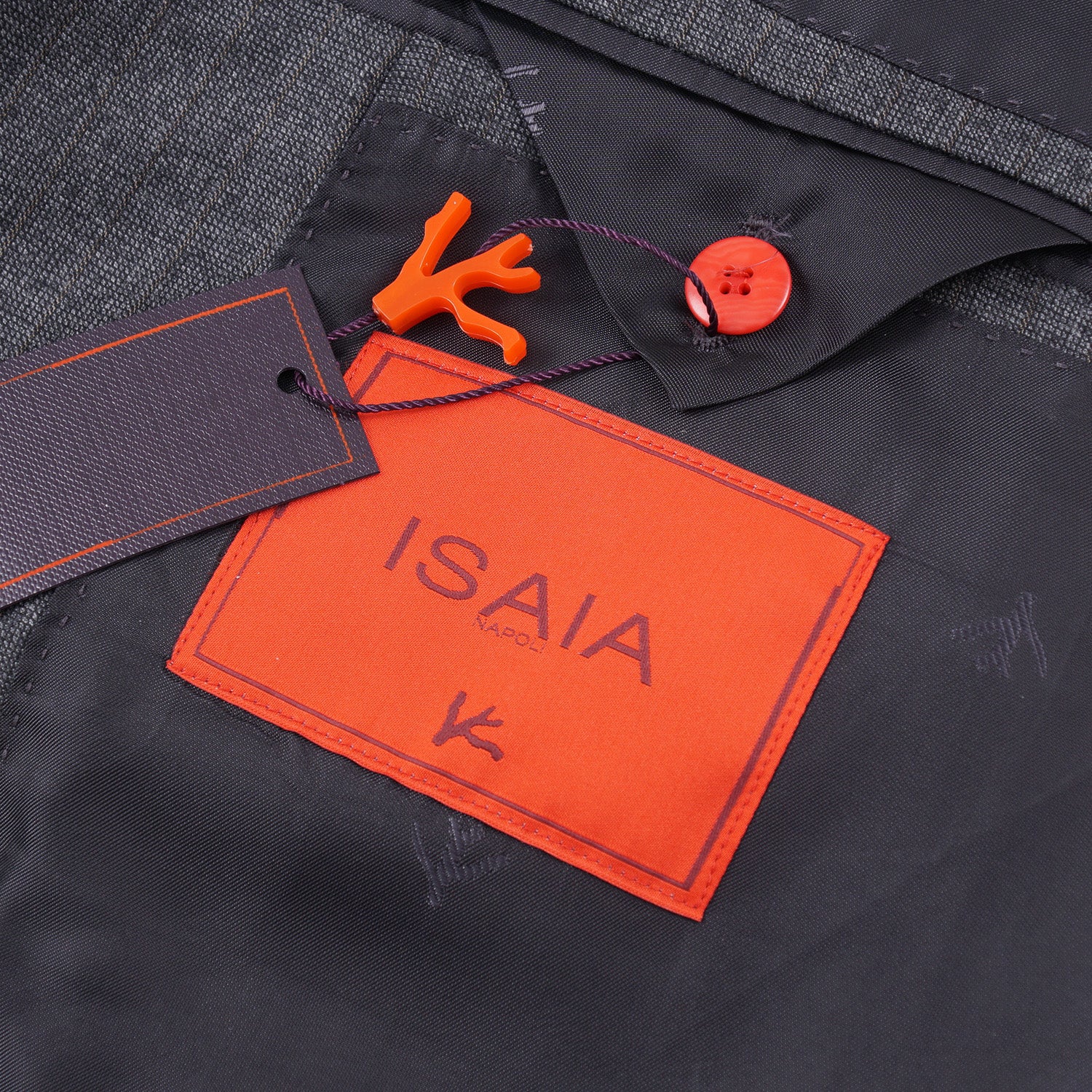 Isaia Classic-Fit Gray Stripe Wool Suit - Top Shelf Apparel