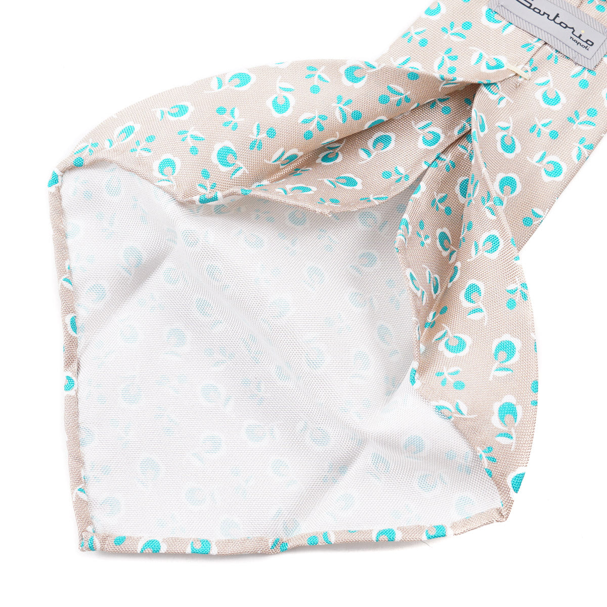 Sartorio Unlined 7-Fold Silk Tie - Top Shelf Apparel