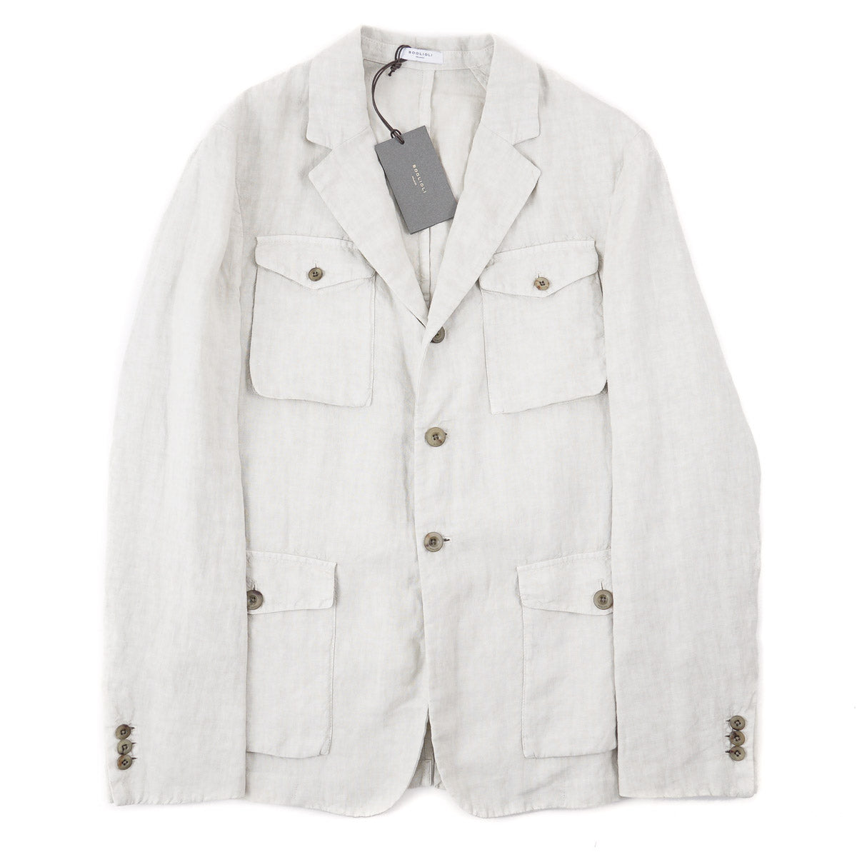 Boglioli Pure Linen Field Blazer - Top Shelf Apparel