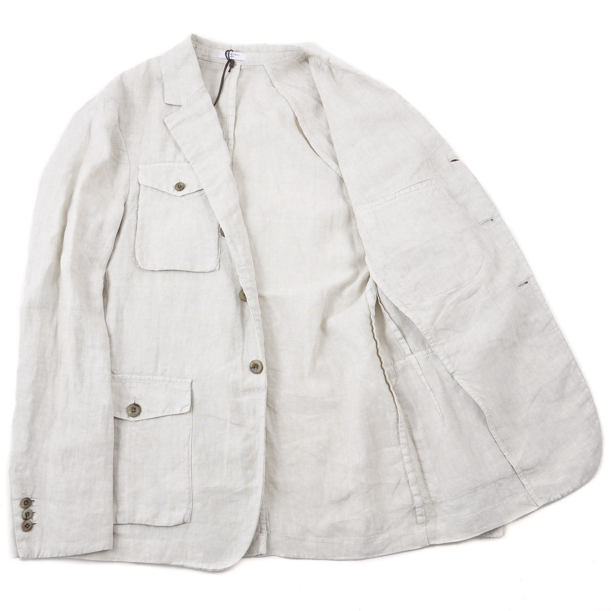 Boglioli Pure Linen Field Blazer - Top Shelf Apparel