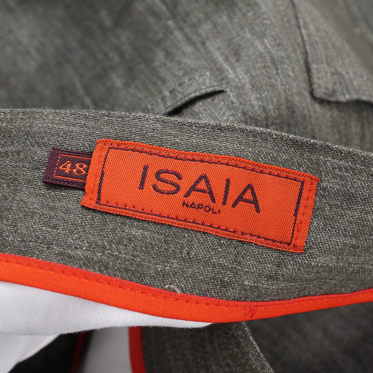 Isaia Lightweight Linen 5-Pocket Pants - Top Shelf Apparel
