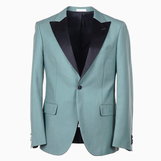 Boglioli Wool Dinner Jacket with Peak Lapels - Top Shelf Apparel