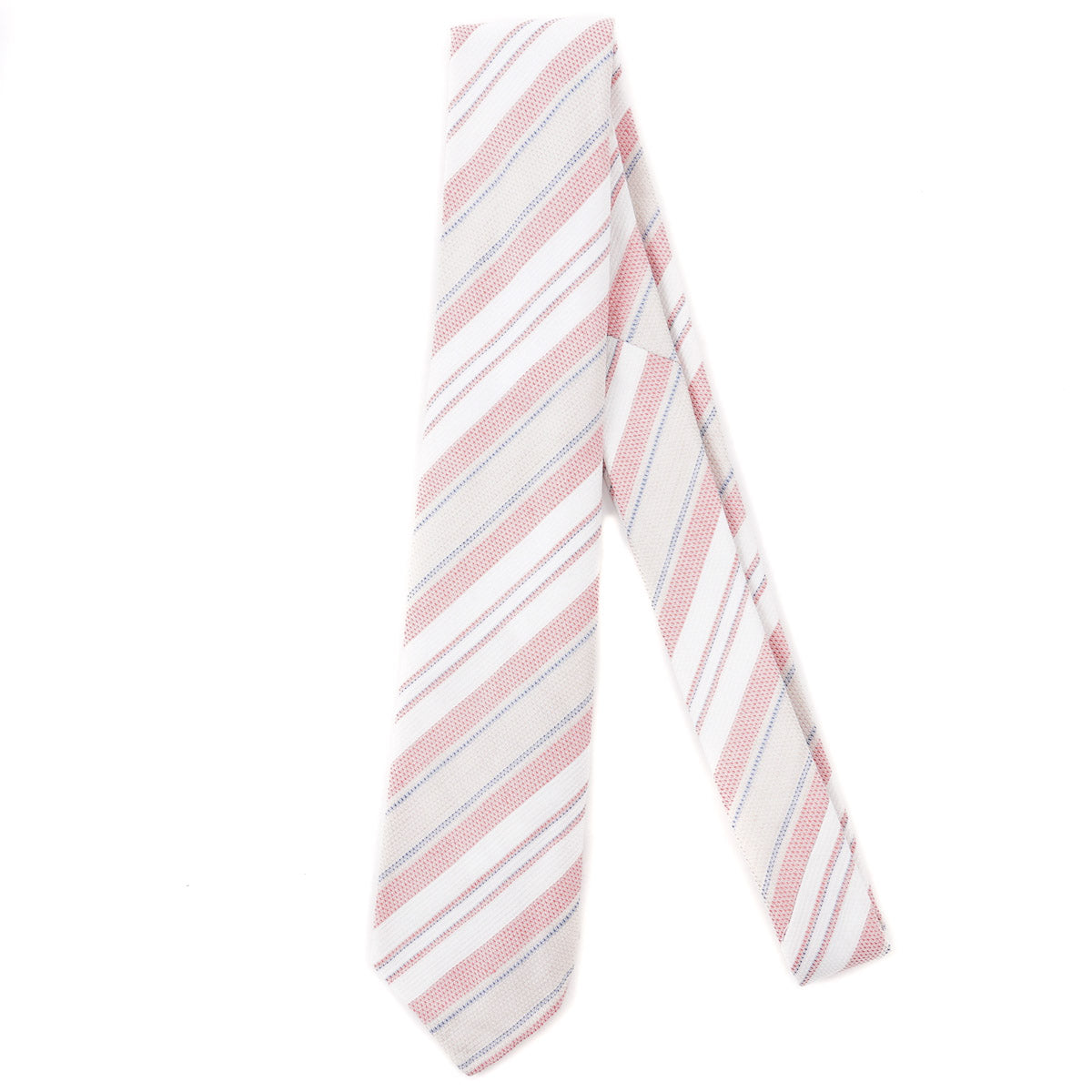 Finamore Unlined Linen-Cotton Tie - Top Shelf Apparel