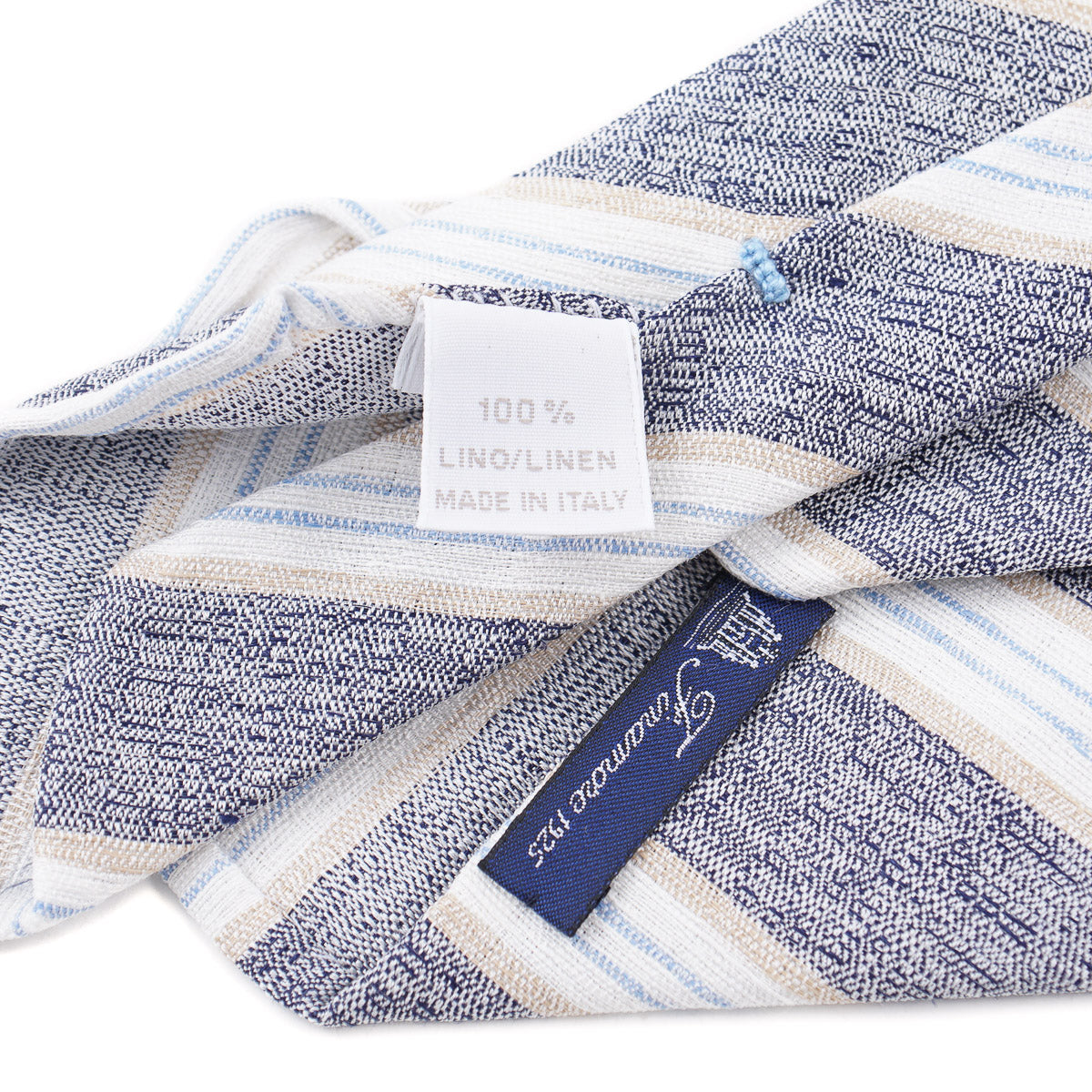 Finamore Unlined Pure Linen Tie - Top Shelf Apparel