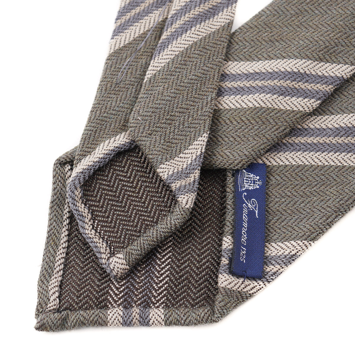 Finamore Unlined Wool-Silk Tie - Top Shelf Apparel