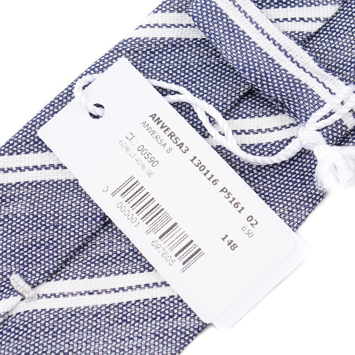 Finamore Unlined Linen-Silk Tie - Top Shelf Apparel