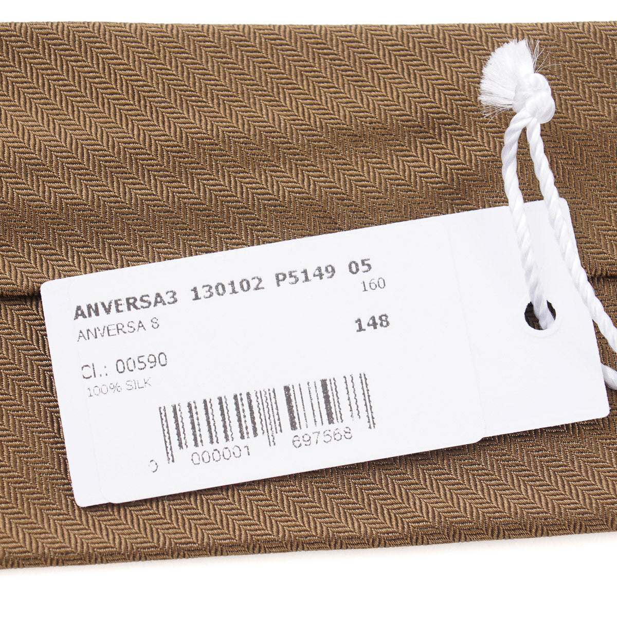 Finamore Unlined Woven Silk Tie - Top Shelf Apparel